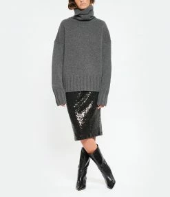 JEANNE VOULAND Jupe Gila Midi Sequin Noir 10 JEANNE VOULAND Jupe Gila Midi Sequin Noir -Boutique UGG unnamed file 3745