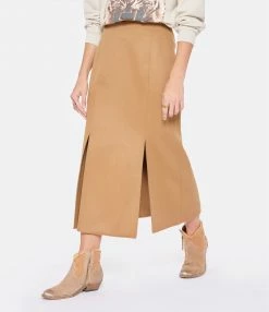 ANINE BING Jupe Lyn Laine Camel 10 ANINE BING Jupe Lyn Laine Camel -Boutique UGG unnamed file 3759