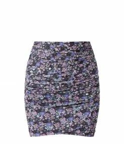ISABEL MARANT Jupe Juno Ultra Violet