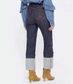 ZIMMERMANN Jean Revers Coton Bleu Ink 7 ZIMMERMANN Jean Revers Coton Bleu Ink -Boutique UGG unnamed file 379