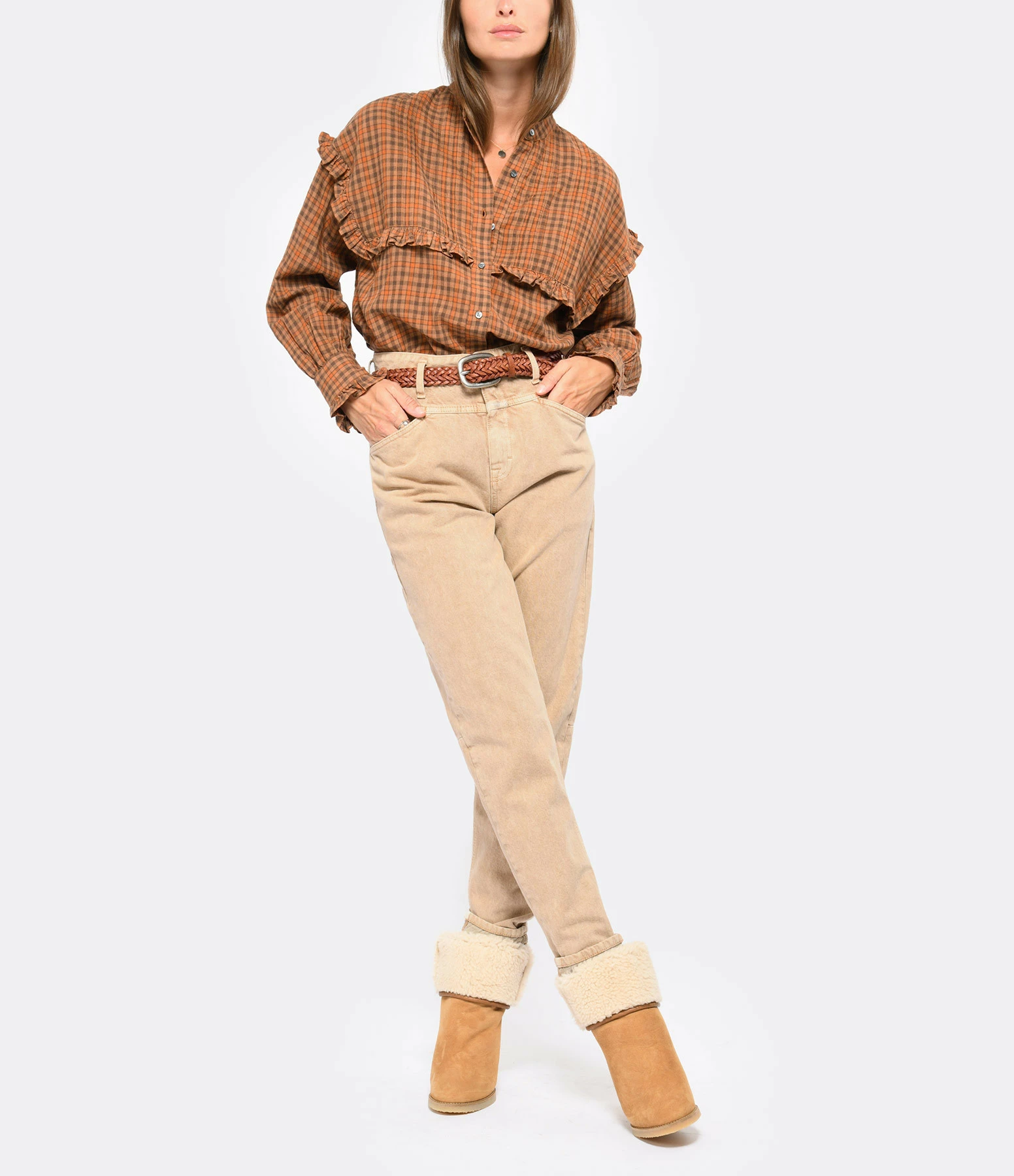 CLOSED Jean X-lent Denim Beige 2 CLOSED Jean X-lent Denim Beige - Image 2