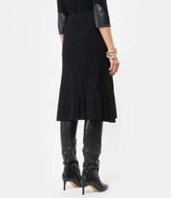 ROBERTO COLLINA Jupe Plissée Laine Noir -Boutique UGG unnamed file 3816