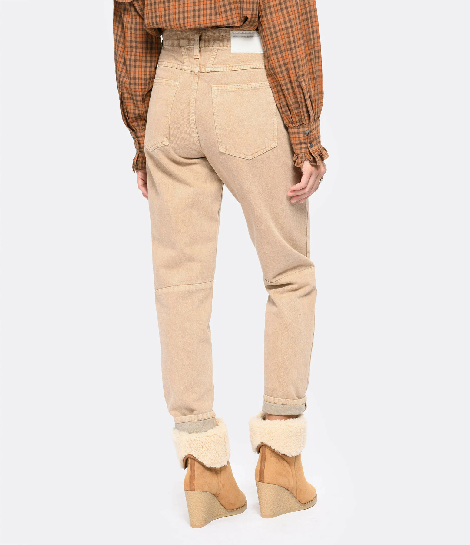 CLOSED Jean X-lent Denim Beige 4 CLOSED Jean X-lent Denim Beige - Image 4