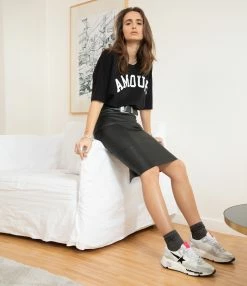 STOULS Jupe Gilda Agneau Plongé Regular Noir -Boutique UGG unnamed file 3833