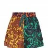 ZIMMERMANN Short Tiggy Lin Imprimé Cachemire