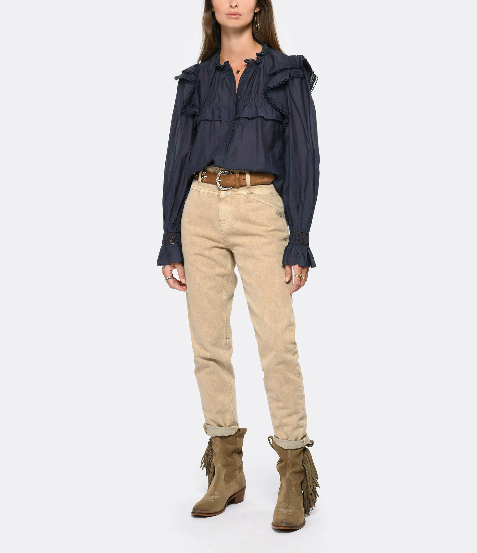 CLOSED Jean X-lent Denim Beige 5 CLOSED Jean X-lent Denim Beige - Image 5