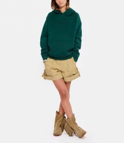 ISABEL MARANT ÉTOILE Short Kaloscoe Coton Kaki Clair -Boutique UGG unnamed file 3868