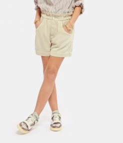 ISABEL MARANT ÉTOILE Short Titea Coton Écru -Boutique UGG unnamed file 3873