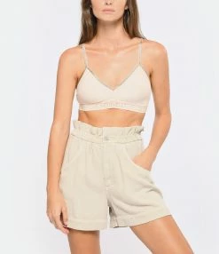 ISABEL MARANT ÉTOILE Short Titea Coton Écru -Boutique UGG unnamed file 3877