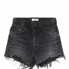 MOUSSY VINTAGE Short Shirley Denim Noir