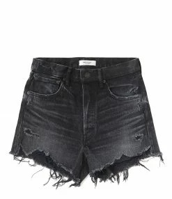 MOUSSY VINTAGE Short Shirley Denim Noir