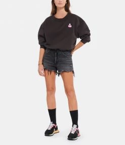 MOUSSY VINTAGE Short Shirley Denim Noir -Boutique UGG unnamed file 3884