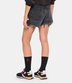 MOUSSY VINTAGE Short Shirley Denim Noir -Boutique UGG unnamed file 3886