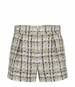 IRO Short Pontos Coton Écru
