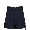 ISABEL MARANT ÉTOILE Short Kaloscoe Coton Noir Délavé