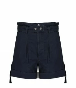 ISABEL MARANT ÉTOILE Short Kaloscoe Coton Noir Délavé
