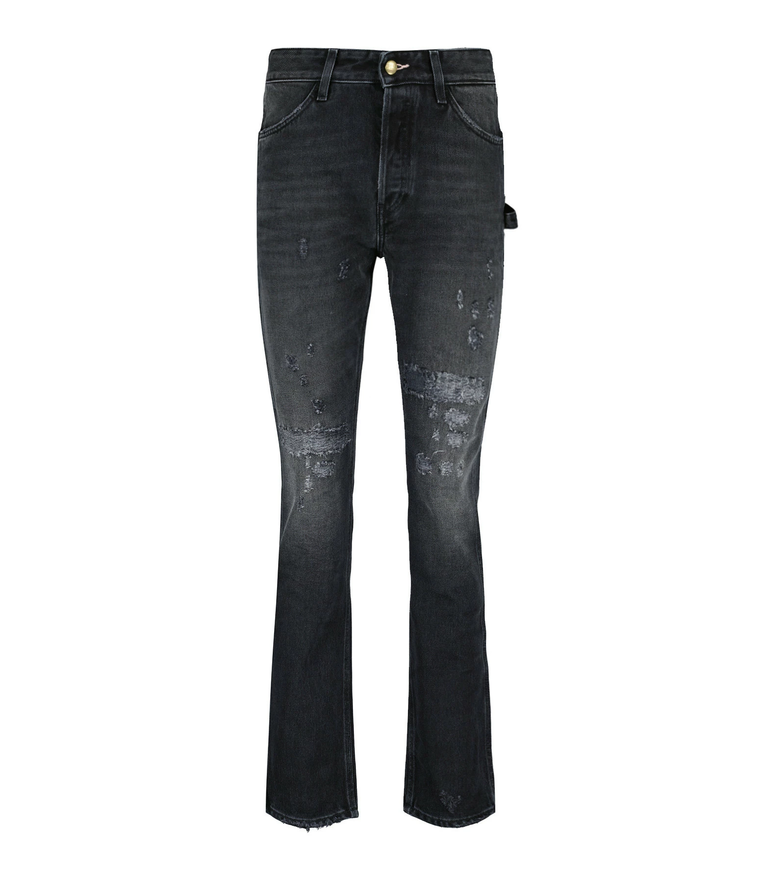 WASHINGTON DEE-CEE Jean Farmer Cropped Fit Regular Waist Denim Noir 1 WASHINGTON DEE-CEE Jean Farmer Cropped Fit Regular Waist Denim Noir