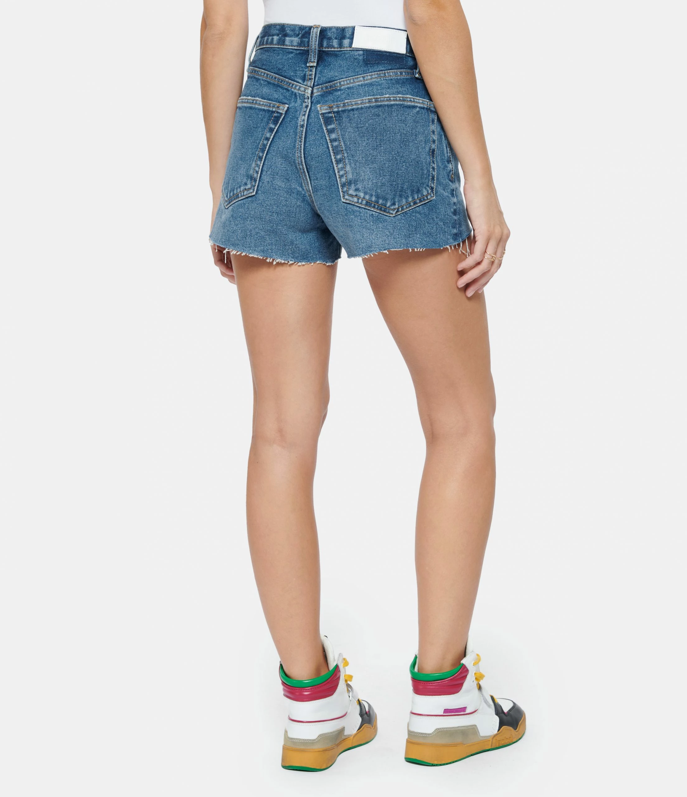 RE/DONE Short 70s High Rise Denim Bleu 5 RE/DONE Short 70s High Rise Denim Bleu - Image 5