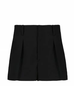 ISABEL MARANT Short Locea Coton Noir