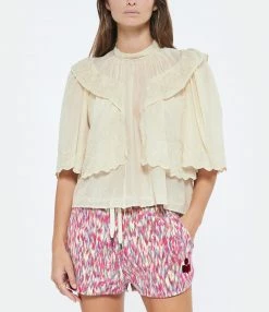 ISABEL MARANT ÉTOILE Short Mifikiae Coton Framboise 7 ISABEL MARANT ÉTOILE Short Mifikiae Coton Framboise -Boutique UGG unnamed file 3931