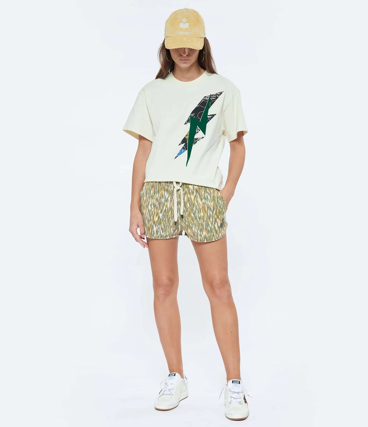 ISABEL MARANT ÉTOILE Short Mifikiae Coton Kaki 6 ISABEL MARANT ÉTOILE Short Mifikiae Coton Kaki - Image 6