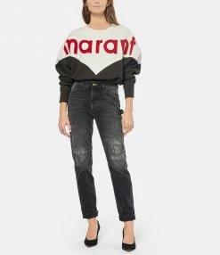 WASHINGTON DEE-CEE Jean Farmer Cropped Fit Regular Waist Denim Noir 8 WASHINGTON DEE-CEE Jean Farmer Cropped Fit Regular Waist Denim Noir -Boutique UGG unnamed file 394