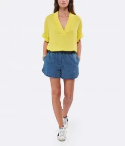 NILI LOTAN Short Tilly Indigo -Boutique UGG unnamed file 3952