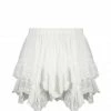 ISABEL MARANT ÉTOILE Short Locadi Coton Blanc