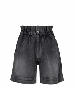 ISABEL MARANT ÉTOILE Short Titea Coton Gris