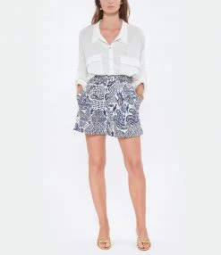 CHUFY Short Nino Coton Blanc Bleu 7 CHUFY Short Nino Coton Blanc Bleu -Boutique UGG unnamed file 3982
