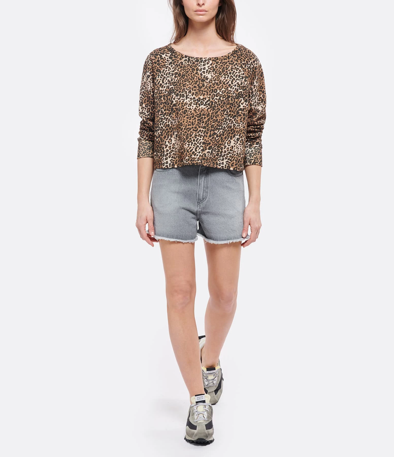 JEANNE VOULAND Short Heda Denim Gris Stone 6 JEANNE VOULAND Short Heda Denim Gris Stone - Image 6