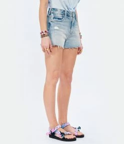 MOTHER Short The Tomcat Kick Fray Denim True Confession -Boutique UGG unnamed file 4038