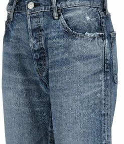 Alternative view of MOUSSY VINTAGE Jean Sawdust Straight Denim Bleu