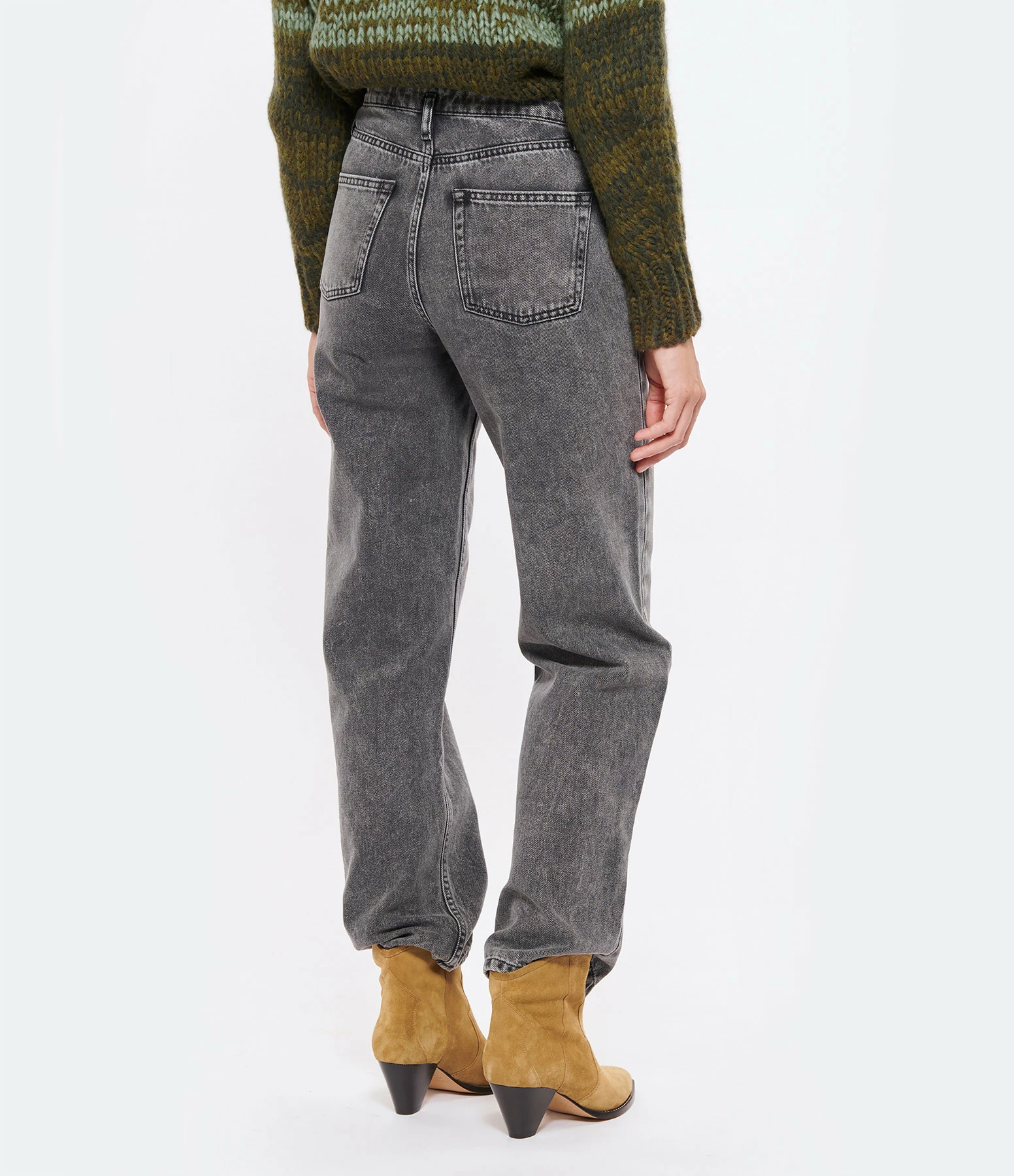 IRO Jean Vaufre Coton Gris Stone 4 IRO Jean Vaufre Coton Gris Stone - Image 4