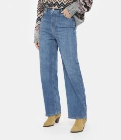 VANESSA BRUNO Jean Tybalt Coton Denim Indigo Clair -Boutique UGG unnamed file 483