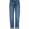 MOUSSY VINTAGE Jean Franconia Straight Denim Bleu