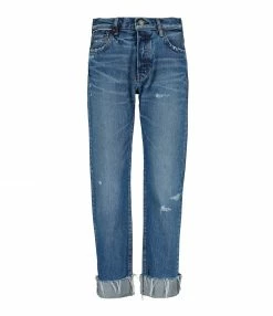 MOUSSY VINTAGE Jean Franconia Straight Denim Bleu