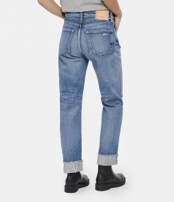 MOUSSY VINTAGE Jean Franconia Straight Denim Bleu -Boutique UGG unnamed file 497