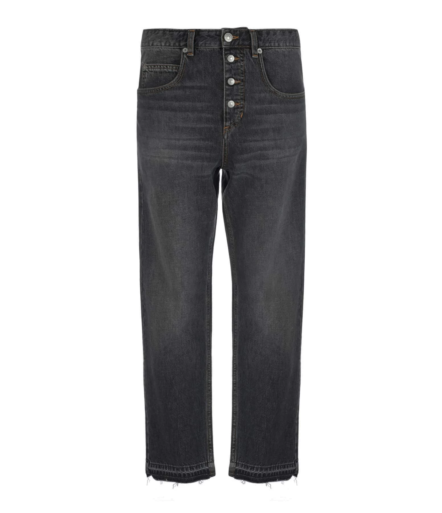 ISABEL MARANT ÉTOILE Jean Belden Coton Noir Délavé 1 ISABEL MARANT ÉTOILE Jean Belden Coton Noir Délavé