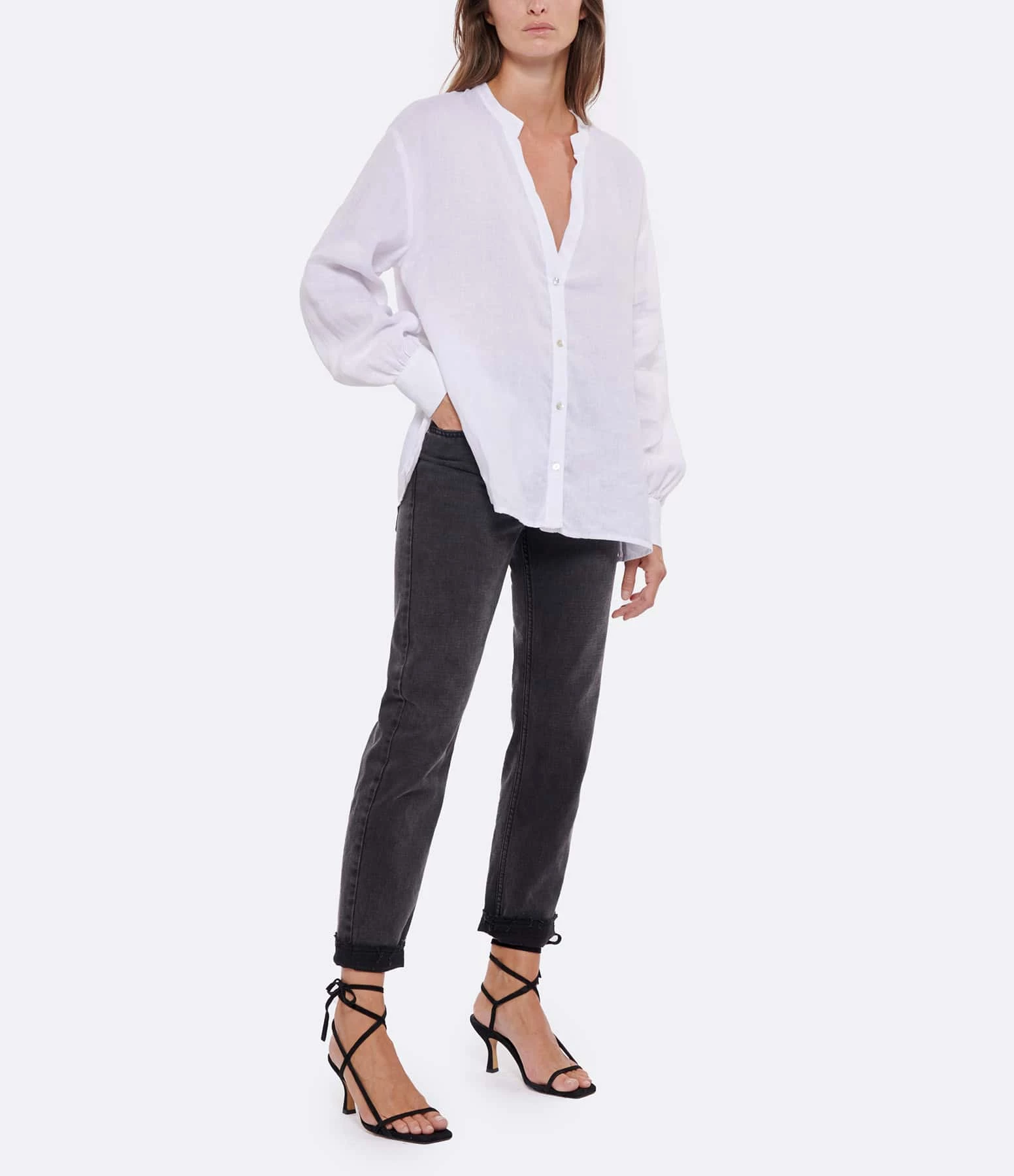 ISABEL MARANT ÉTOILE Jean Belden Coton Noir Délavé 8 ISABEL MARANT ÉTOILE Jean Belden Coton Noir Délavé - Image 8