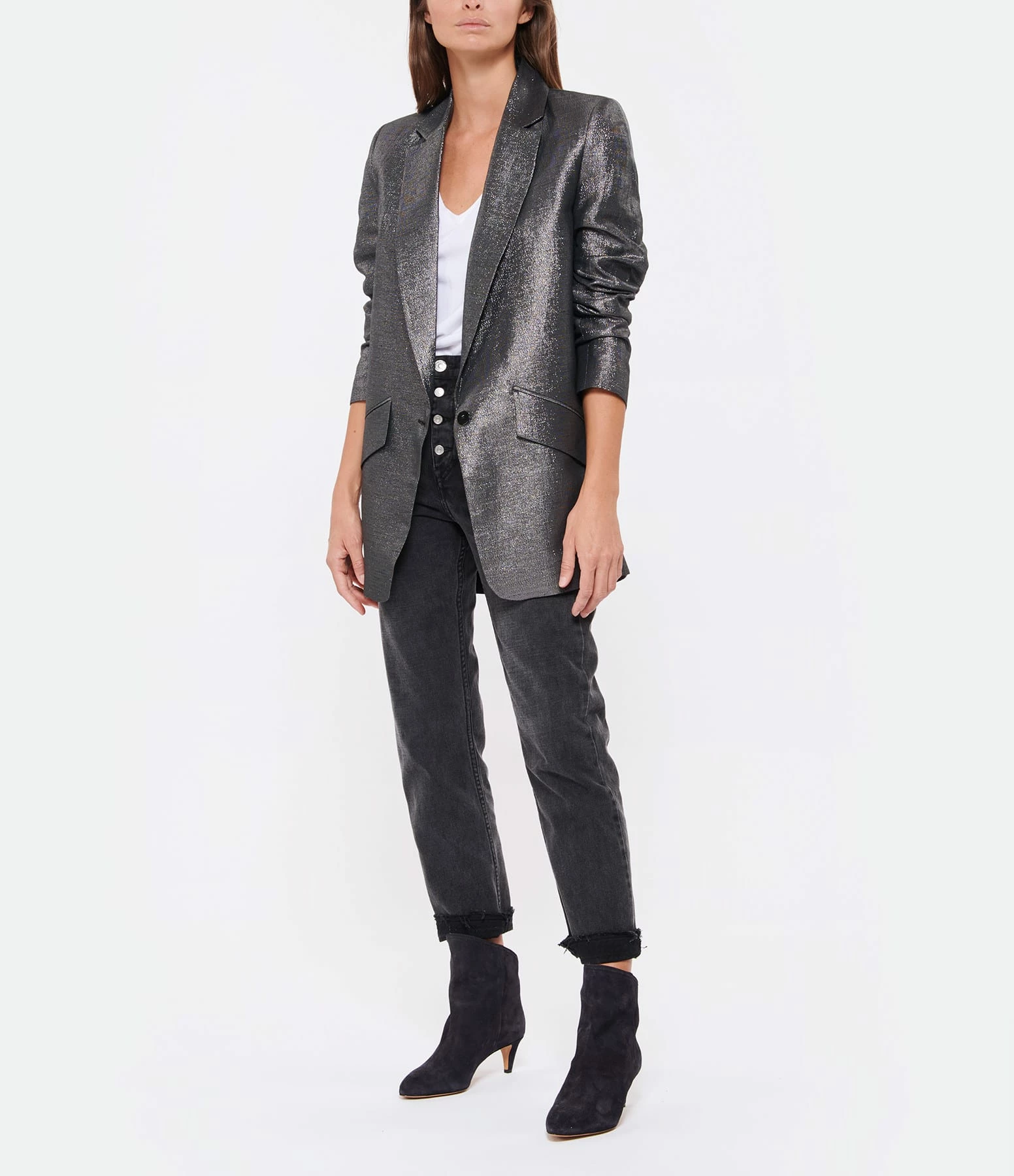 ISABEL MARANT ÉTOILE Jean Belden Coton Noir Délavé 9 ISABEL MARANT ÉTOILE Jean Belden Coton Noir Délavé - Image 9