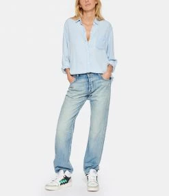 MOUSSY VINTAGE Jean Fanuel Light Oz Straight Denim Bleu -Boutique UGG unnamed file 569