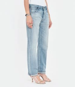 MOUSSY VINTAGE Jean Fanuel Light Oz Straight Denim Bleu -Boutique UGG unnamed file 571