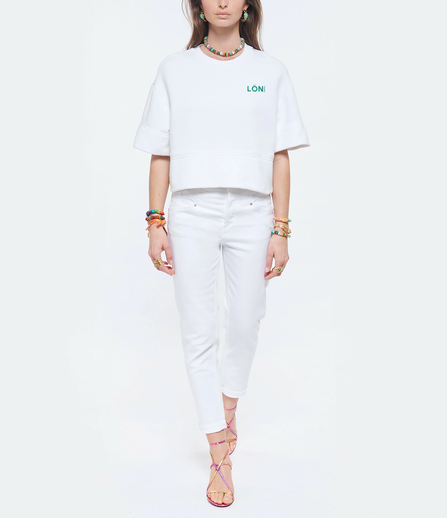 ISABEL MARANT Jean Niliane Denim Blanc 3 ISABEL MARANT Jean Niliane Denim Blanc - Image 3