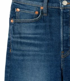 Alternative view of RE/DONE Jean 70s Stove Pipe Denim Bleu Indigo