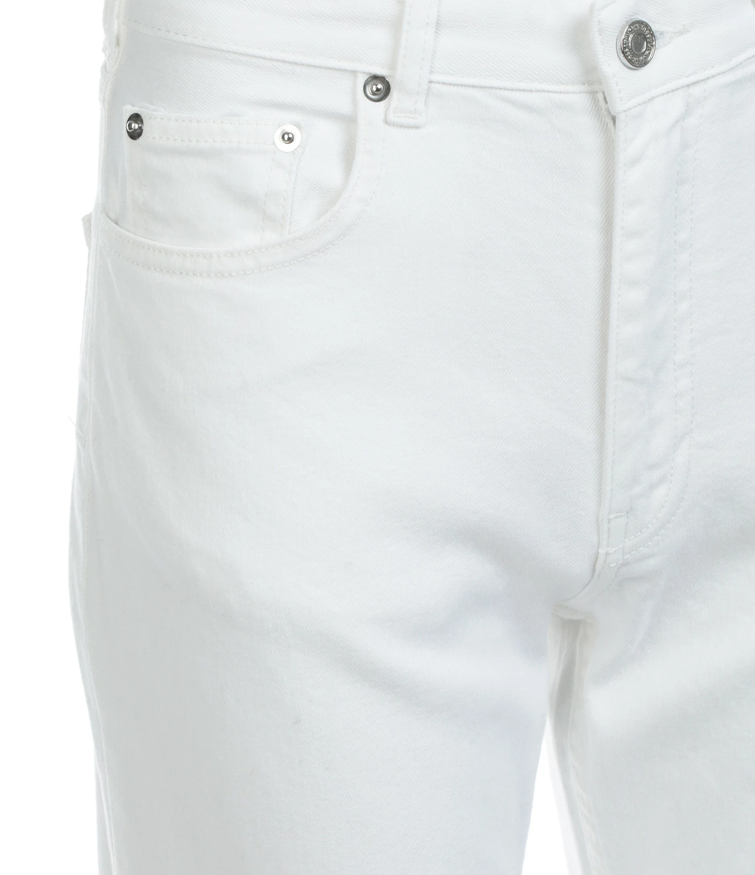 VANESSA BRUNO Jean Timael Coton Denim Blanc 2 VANESSA BRUNO Jean Timael Coton Denim Blanc - Image 2