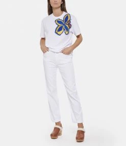 VANESSA BRUNO Jean Timael Coton Denim Blanc 17 VANESSA BRUNO Jean Timael Coton Denim Blanc -Boutique UGG unnamed file 644