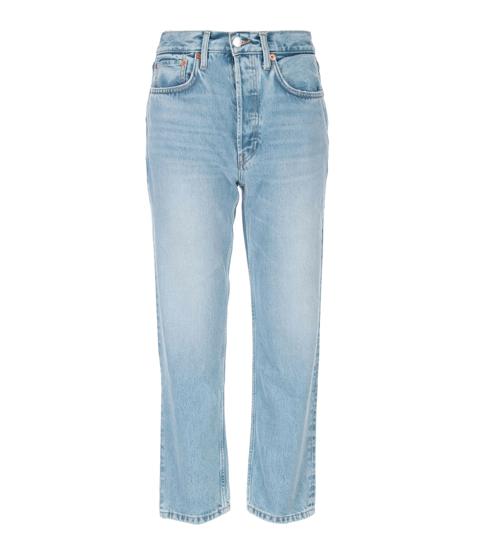 RE/DONE Jean 70s Stove Pipe Denim Worn In Naf 1 RE/DONE Jean 70s Stove Pipe Denim Worn In Naf