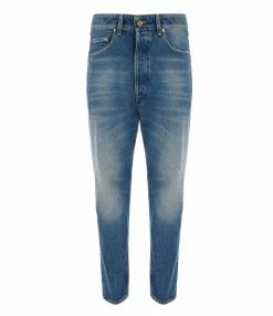 GOLDEN GOOSE Jean Homme Happy Denim Bleu