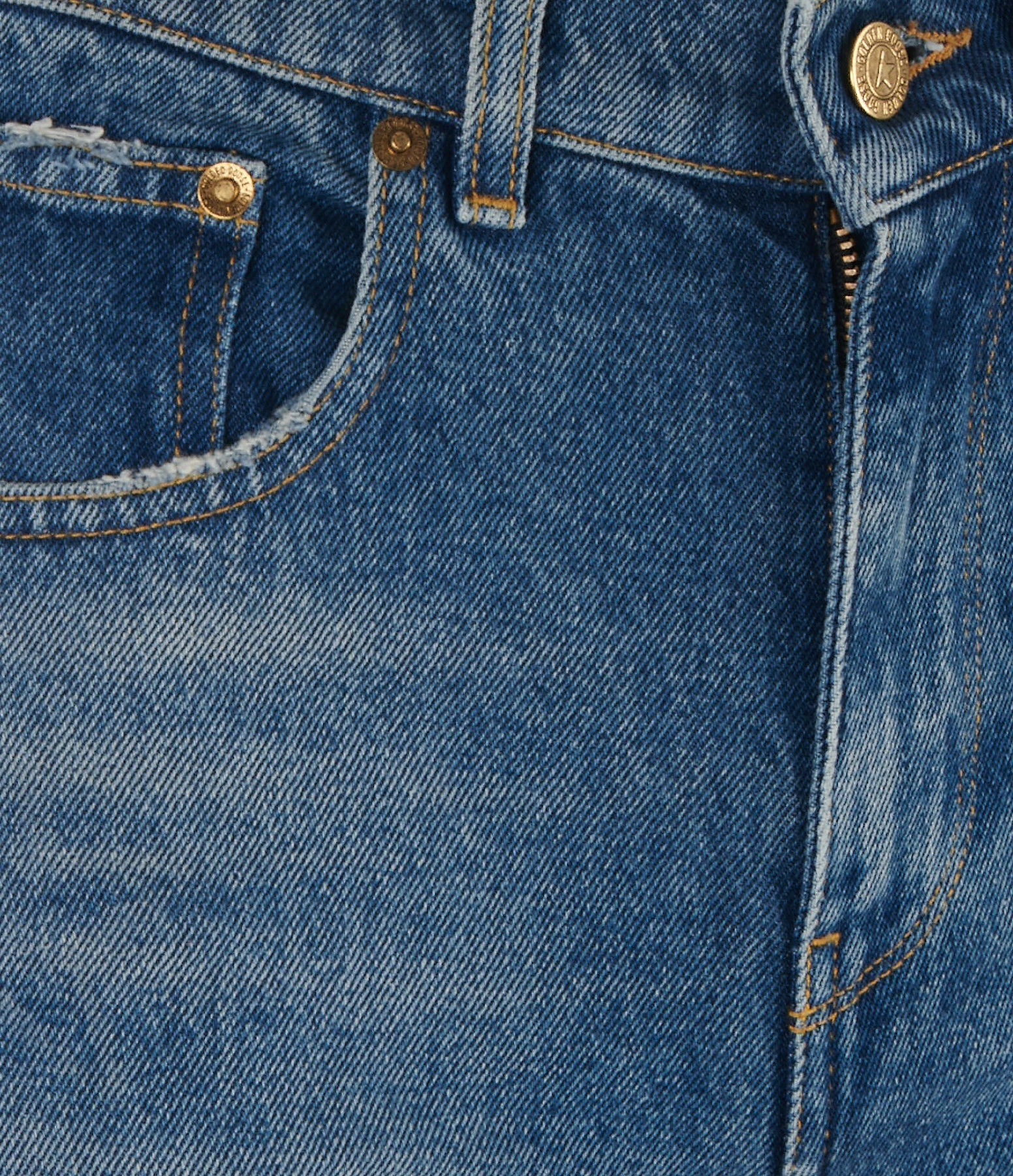 GOLDEN GOOSE Jean Deryn Denim Bleu 2 GOLDEN GOOSE Jean Deryn Denim Bleu - Image 2